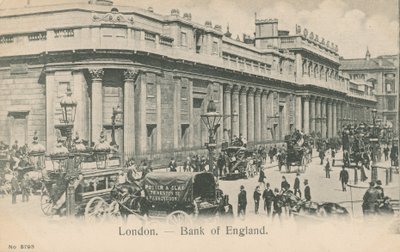 Bank of England, Londen door English Photographer